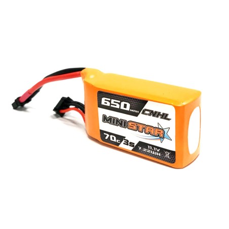 Value Edition [Kombi] 2 Packungen CNHL MiniStar 650 mAh 11,1 V 3S 70C Lipo-Akku mit XT30U