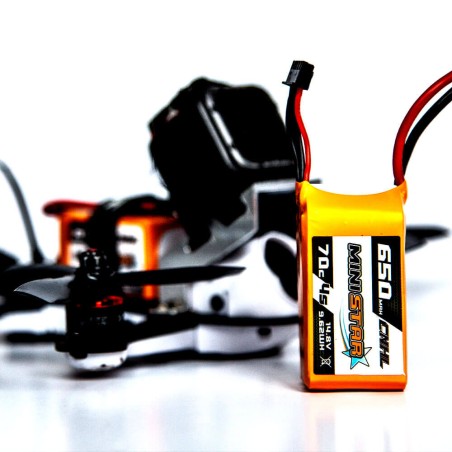 Value Edition [Kombi] 2 Packungen CNHL MiniStar 650 mAh 14,8 V 4S 70C Lipo-Akku mit XT30U