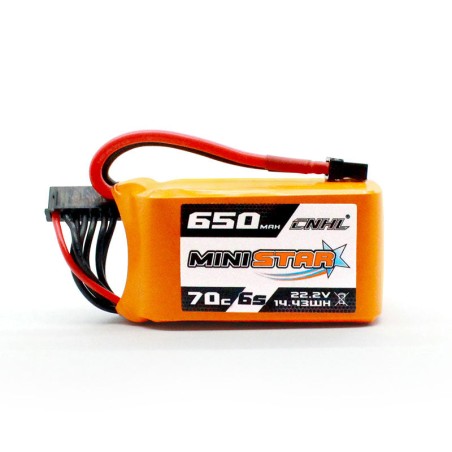 Value Edition CNHL MiniStar 650 mAh 22,2 V 6S 70C Lipo-Akku mit XT30U