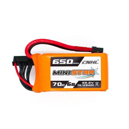 Value Edition CNHL MiniStar 650 mAh 22,2 V 6S 70C Lipo-Akku mit XT30U