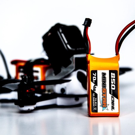 Value Edition [Kombi] 2 Packungen CNHL MiniStar 850 mAh 14,8 V 4S 70C Lipo-Akku mit XT30U