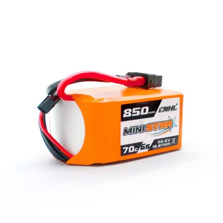 Value Edition CNHL MiniStar 850 mAh 22,2 V 6S 70C Lipo-Akku mit XT60-Stecker