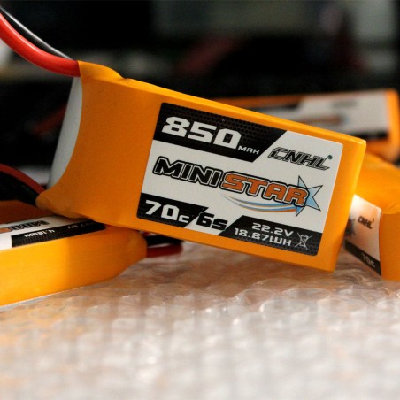 Value Edition CNHL MiniStar 850 mAh 22,2 V 6S 70C Lipo-Akku mit XT60-Stecker