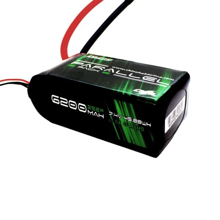 Value Edition CNHL Parallel Series 6200 mAh 7,4 V 2S 90C Shorty Lipo Akku Soft Pack