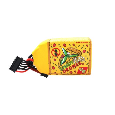 Value Edition CNHL Pizza Series 600 mAh 14,8 V 4S 120C Lipo-Akku mit XT30U