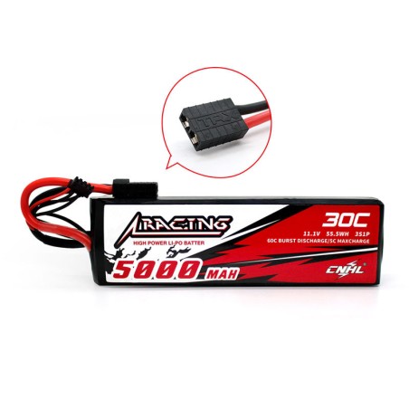 Value Edition CNHL Racing Series 5000 mAh 11,1 V 3S 30C Lipo-Akku mit TRX-Stecker