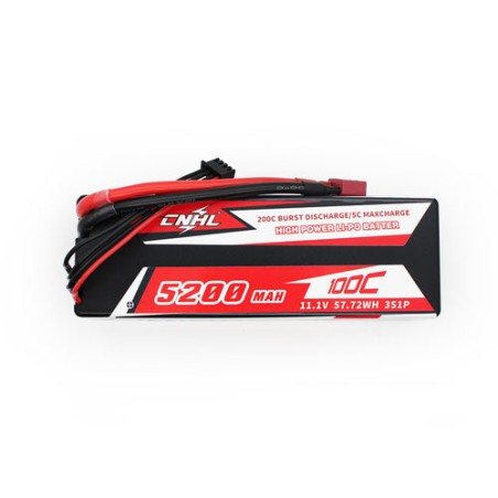 Value Edition CNHL Racing Series 5200 mAh 11,1 V 3S 100C Hartschalen-Lipo-Akku mit T/Dean-Stecker