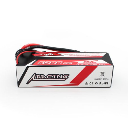 Value Edition CNHL Racing Series 5200 mAh 11,1 V 3S 100C Hartschalen-Lipo-Akku mit T/Dean-Stecker