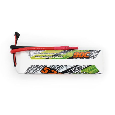 Value Edition CNHL Racing Series 5200 mAh 11,1 V 3S 90C Lipo-Akku mit 6,5 mm Rundstecker