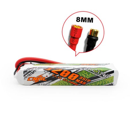 Value Edition CNHL Racing Series 5200 mAh 11,1 V 3S 90C Lipo-Akku mit 8,0 mm Rundstecker