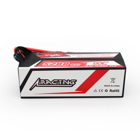 Value Edition CNHL Racing Series 5200 mAh 14,8 V 4S 100C Hartschalen-Lipo-Akku mit T/Dean-Stecker