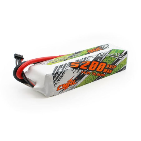 Value Edition CNHL Racing Series 5200 mAh 14,8 V 4S 90C Lipo-Akku mit 6,5 mm Rundstecker