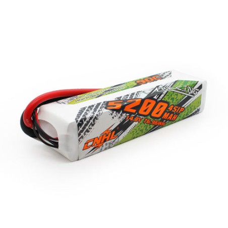 Value Edition CNHL Racing Series 5200 mAh 14,8 V 4S 90C Lipo-Akku mit 8,0 mm Rundstecker