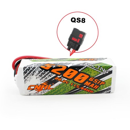 Value Edition CNHL Racing Series 5200 mAh 22,2 V 6S 90C Lipo-Akku mit EC5-Stecker