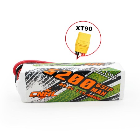 Value Edition CNHL Racing Series 5200 mAh 22,2 V 6S 90C Lipo-Akku mit EC5-Stecker