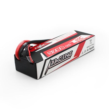 Value Edition CNHL Racing Series 5200 mAh 7,4 V 2S 100C Hartschalen-Lipo-Akku mit T/Dean-Stecker