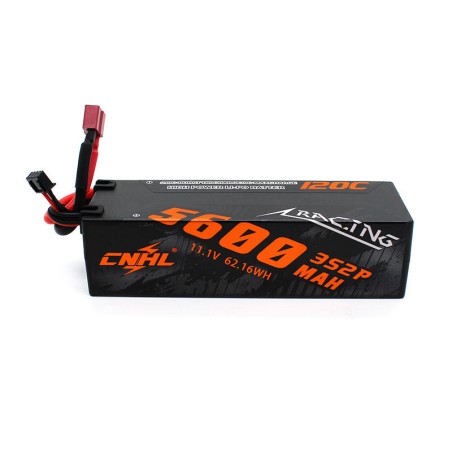 Value Edition CNHL Racing Series 5600 mAh 11,1 V 3S2P 120C Hartschalen-Lipo-Akku mit T/Dean-Stecker