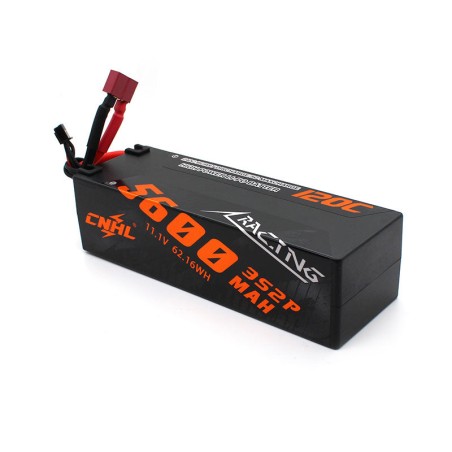 Value Edition CNHL Racing Series 5600 mAh 11,1 V 3S2P 120C Hartschalen-Lipo-Akku mit T/Dean-Stecker