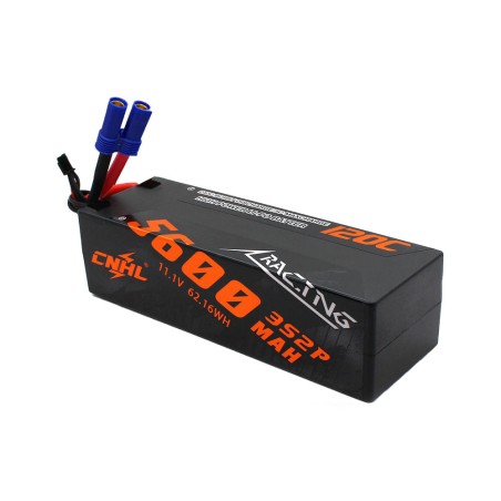 Value Edition CNHL Racing Series 5600 mAh 11,1 V 3S2P 120C Hartschalen-Lipo-Akku mit EC5-Stecker