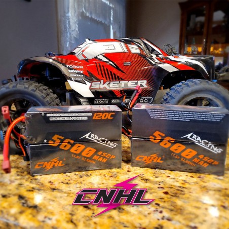 Value Edition CNHL Racing Series 5600 mAh 14,8 V 4S2P 120C Hartschalen-Lipo-Akku mit T/Dean-Stecker