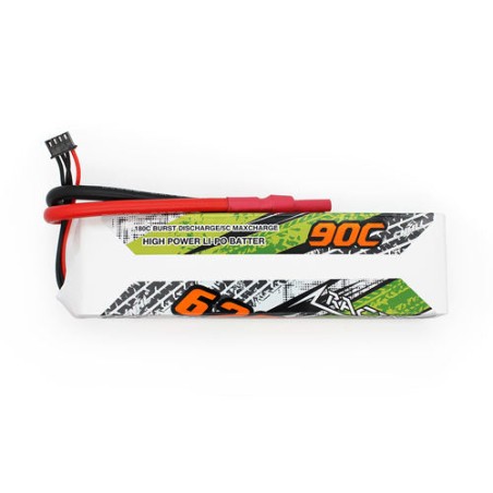 Value Edition CNHL Racing Series 6200 mAh 11,1 V 3S 90C Lipo-Akku mit 6,5 mm Rundstecker