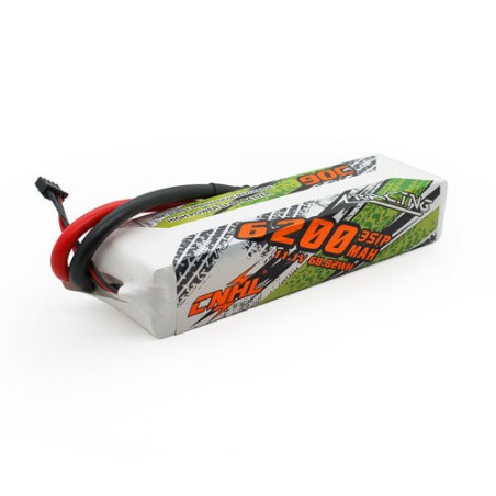 Value Edition CNHL Racing Series 6200 mAh 11,1 V 3S 90C Lipo-Akku mit 8,0 mm Rundstecker