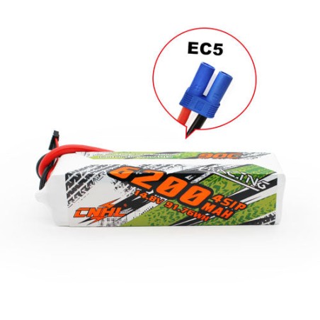 Value Edition CNHL Racing Series 6200 mAh 14,8 V 4S 90C Lipo-Akku mit EC5-Stecker