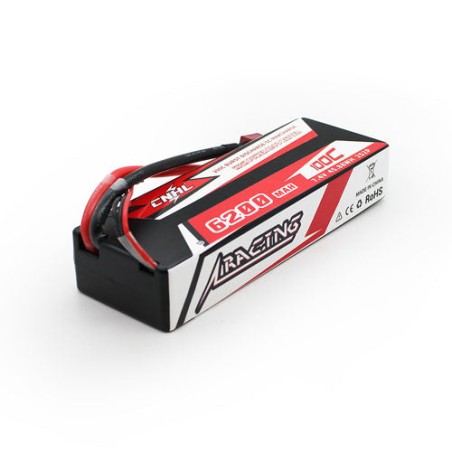 Value Edition CNHL Racing Series 6200 mAh 7,4 V 2S 100 C Lipo-Hartschalenakku mit T/Dean-Stecker