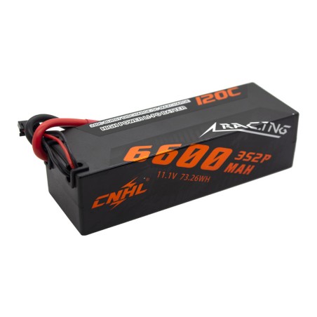 Value Edition CNHL Racing Series 6600 mAh 11,1 V 3S 120C Hartschalen-Lipo-Akku mit T/Dean-Stecker