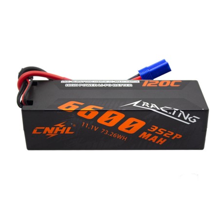 Value Edition CNHL Racing Series 6600 mAh 11,1 V 3S 120C Hartschalen-Lipo-Akku mit EC5-Stecker