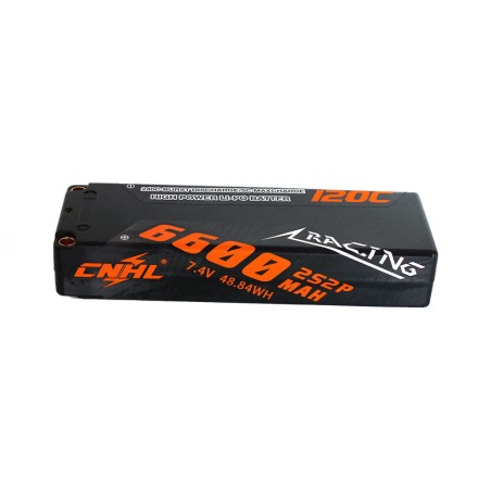 Value Edition CNHL Racing Series 6600 mAh 7,4 V 2S 120C Hartschalen-Lipo-Akku mit T/Dean-Stecker