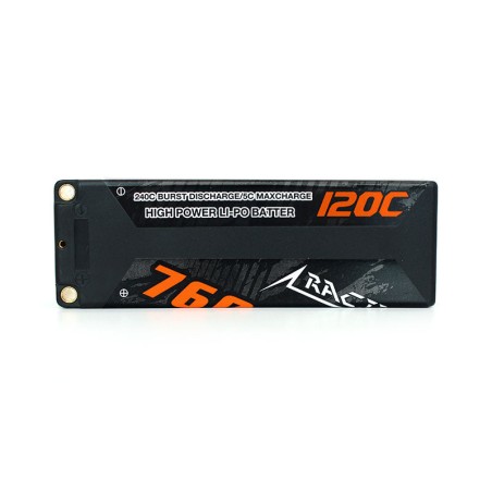 Value Edition CNHL Racing Series 7600 mAh 7,4 V 2S 120C Hartschalen-Lipo-Akku mit T/Dean-Stecker