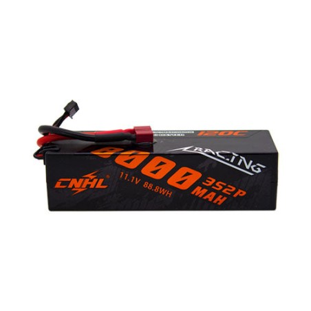 Value Edition CNHL Racing Series 8000 mAh 11,1 V 3S 120C Hartschalen-Lipo-Akku mit T/Dean-Stecker