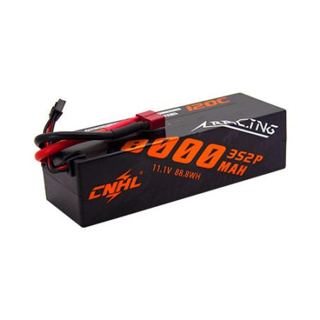 Value Edition CNHL Racing Series 8000 mAh 11,1 V 3S 120C Hartschalen-Lipo-Akku mit T/Dean-Stecker