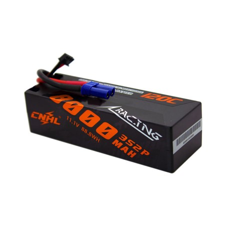 Value Edition CNHL Racing Series 8000 mAh 11,1 V 3S 120C Hartschalen-Lipo-Akku mit EC5-Stecker