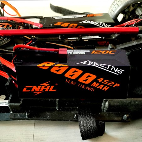 Value Edition CNHL Racing Series 8000 mAh 14,8 V 4S 120C Hartschalen-Lipo-Akku mit T/Dean-Stecker