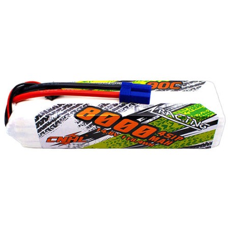 Value Edition CNHL Racing Series 8000 mAh 14,8 V 4S 90C Lipo-Akku mit EC5-Stecker