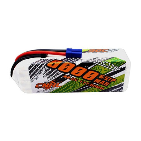 Value Edition CNHL Racing Series 8000 mAh 22,2 V 6S 90C Lipo-Akku mit EC5-Stecker