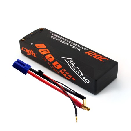 Value Edition CNHL Racing Series 8000 mAh 7,4 V 2S 120C Hartschalen-Lipo-Akku mit EC5-Stecker