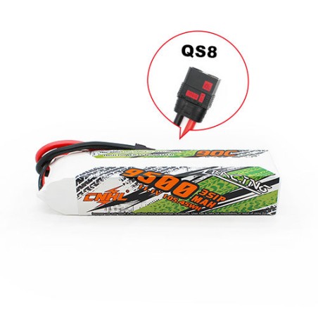 Value Edition CNHL Racing Series 9500 mAh 11,1 V 3S 90C Lipo-Akku mit QS8-Stecker