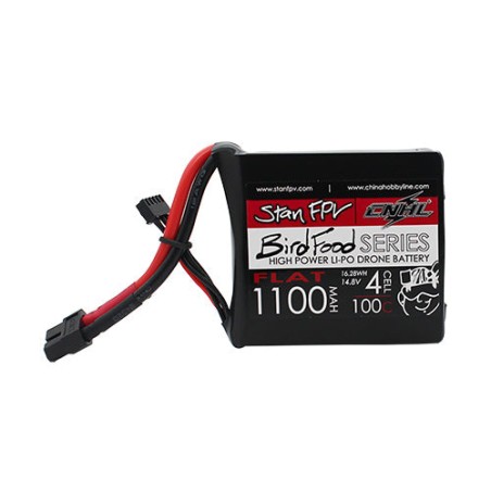 Value Edition CNHL Stan Black Series 1100 mAh 14,8 V 4S 100C Lipo-Akku mit XT60-Stecker