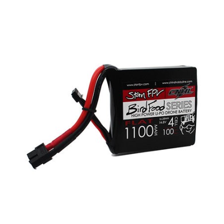 Value Edition CNHL Stan Black Series 1100 mAh 14,8 V 4S 100C Lipo-Akku mit XT60-Stecker