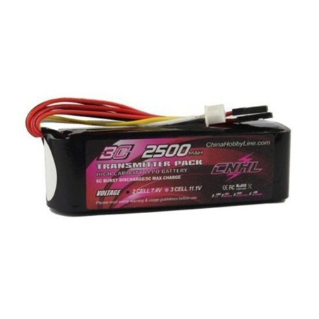 Value Edition CNHL TX Pack 2500 mAh 7,4 V 2S 3C Lipo-Akku mit FUTABA-Stecker