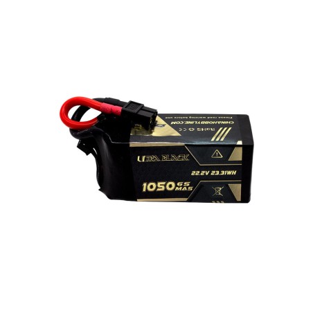 Value Edition CNHL Ultra Black 1050 mAh 22,2 V 6S 150C Lipo-Akku mit XT60-Stecker