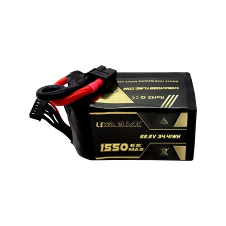 Value Edition CNHL Ultra Black 1550 mAh 22,2 V 6S 150C Lipo-Akku mit XT60-Stecker