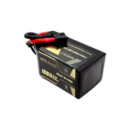 Value Edition CNHL Ultra Black 1550 mAh 22,2 V 6S 150C Lipo-Akku mit XT60-Stecker