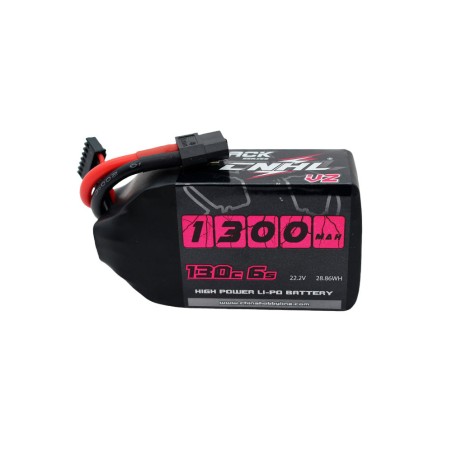 Value Edition [Kombi] 2 Packungen CNHL Black Series 1300 mAh 22,2 V 6S 100 C Lipo-Akku mit XT60-Stecker