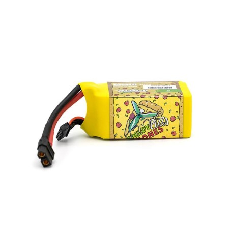 Value Edition [Kombi] 4 Packungen CNHL Pizza Series 1200 mAh 22,2 V 6S 100 C Lipo-Akku mit XT60-Stecker – UK-Lager