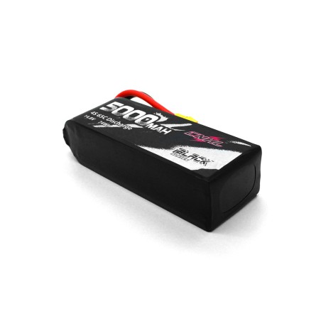 Value Edition [Combo] 2 Packs CNHL Black series 5000mAh 14.8v 4s 65c Lipo Battery with xt90 plug - CA Warehouse