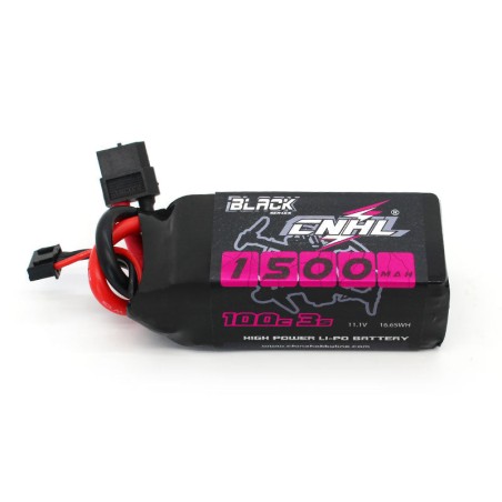 Value Edition [Combo] 4 Packungen CNHL Black Series 1500mAh 11,1V 3S 100C Lipo Akku mit XT60 Stecker – UK Lager